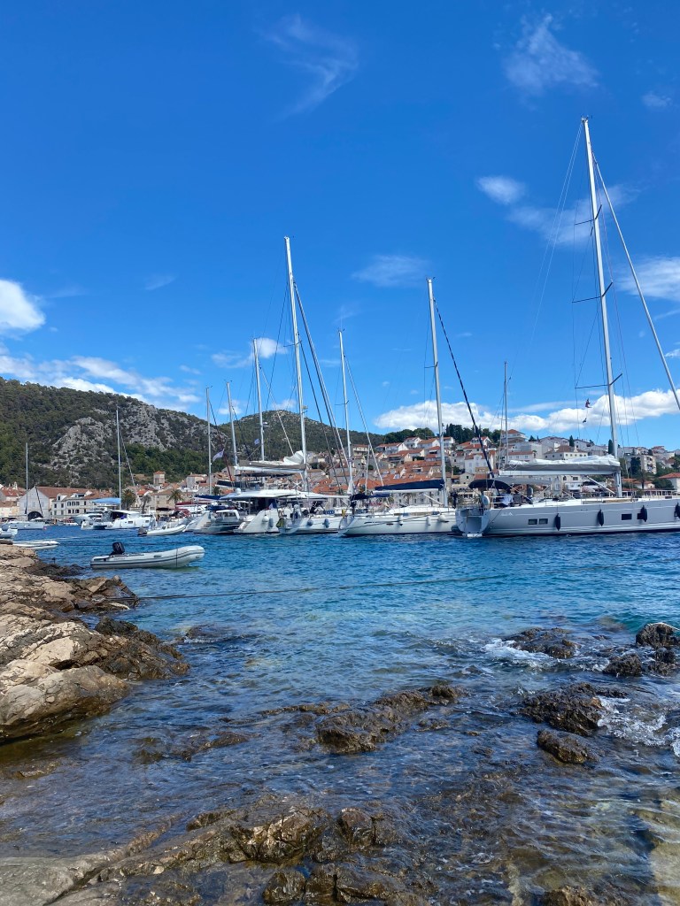 Zona de baño en Hvar
