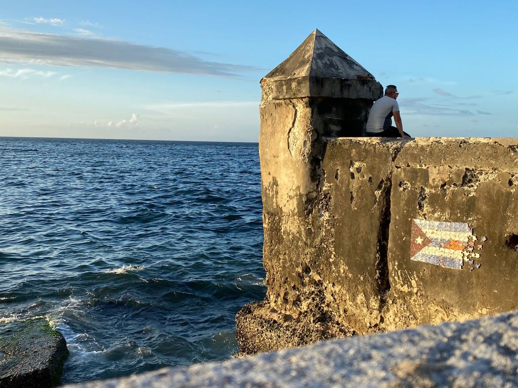 Malecón en centro habana