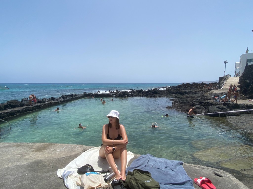 Punta mujeres, piscina natural
